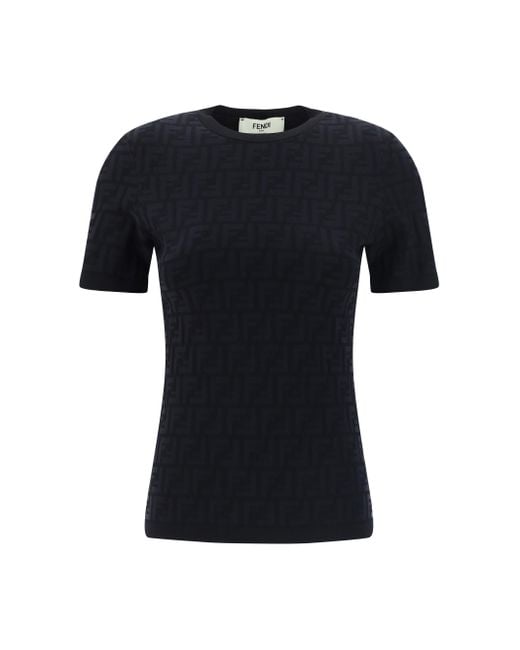 Fendi Black T-Shirt