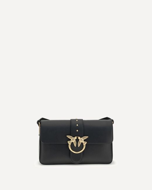 Pinko White Love One Shoulder Bag