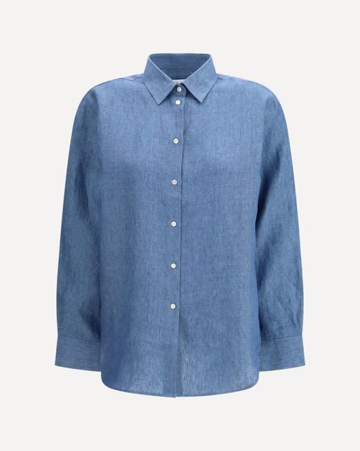 Camicia di Rohe in Blue