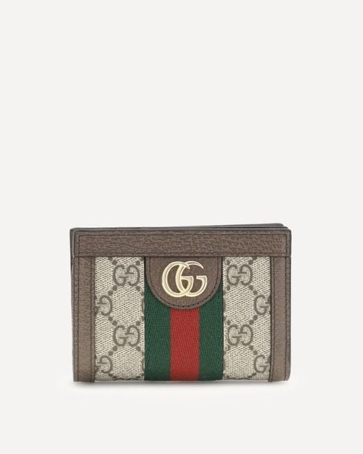 Gucci Gray Small Ophidia Wallet