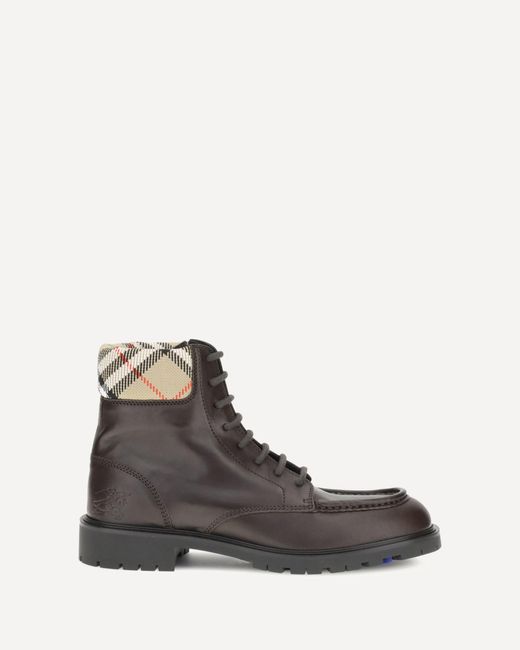Burberry Brown Rogue Amphibious Ankle Boots for men