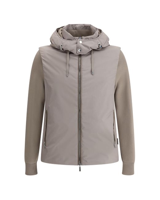 Moorer Gray Evan-stp Padded Jacket for men