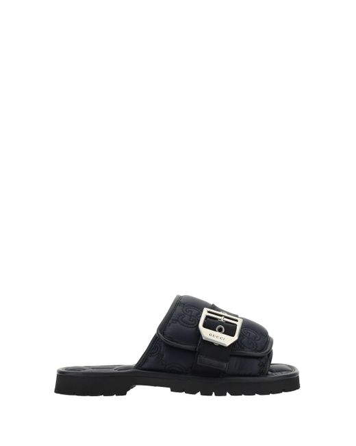 Gucci Black Sandals for men