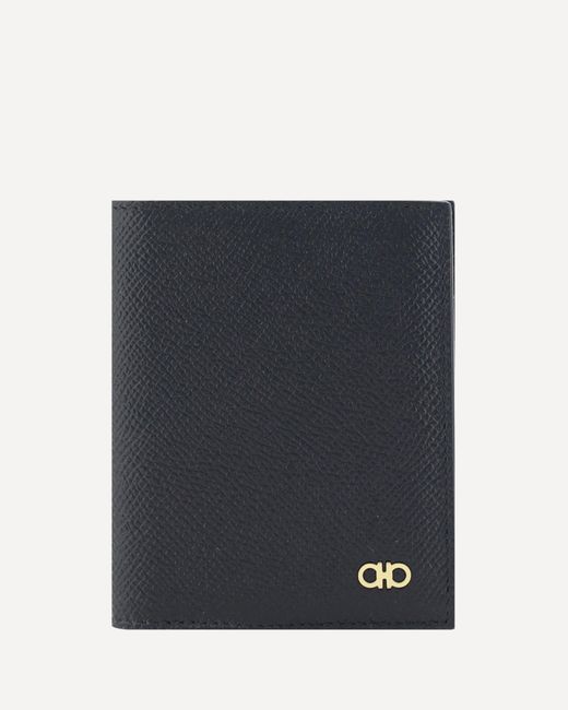Ferragamo Blue Revival Card Holder for men
