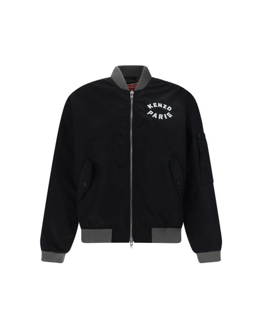 KENZO Black Giacca College for men