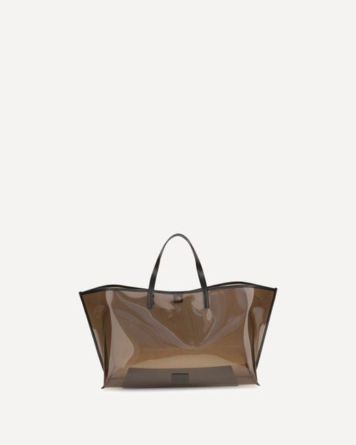 Staud Brown Christos Large Tote Bag