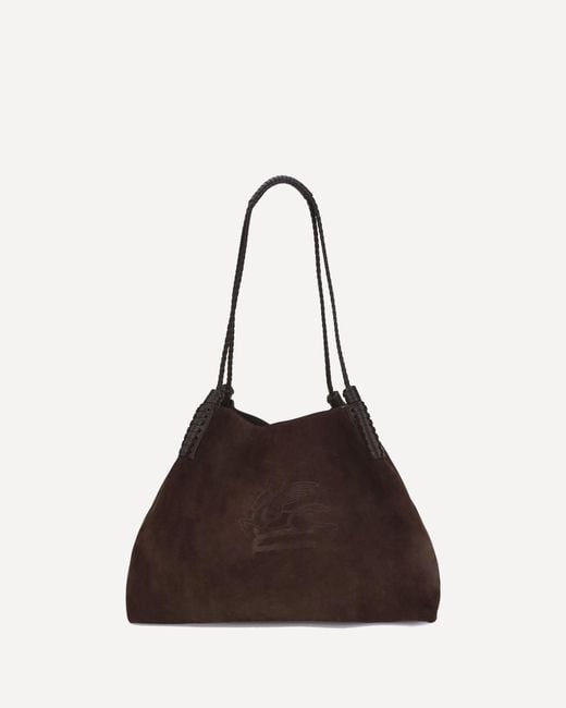 Etro Brown Libra Small Shoulder Bag