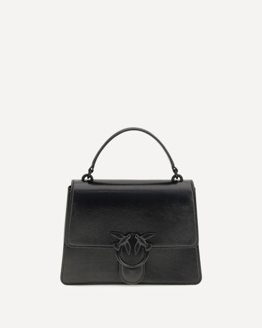 Pinko Black Love One Handbag
