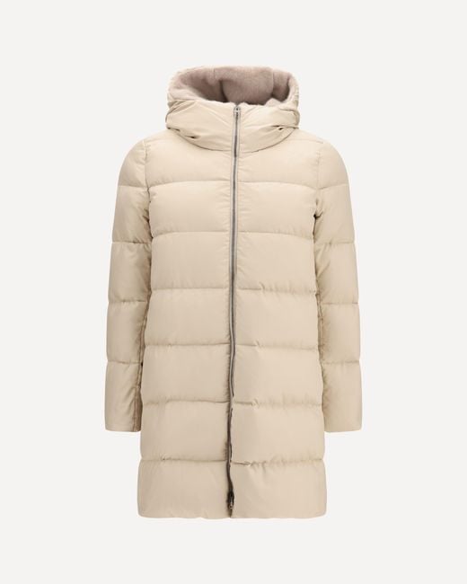 Herno Natural Quilted Down Jacket