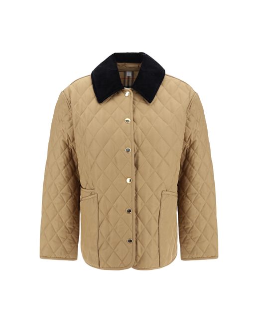Burberry Brown Down Jackets