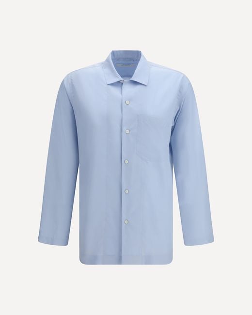 Umit Benan Blue Havana Shirt for men