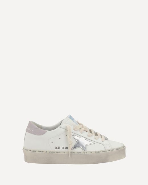 Sneakers Hi Star di Golden Goose Deluxe Brand in White