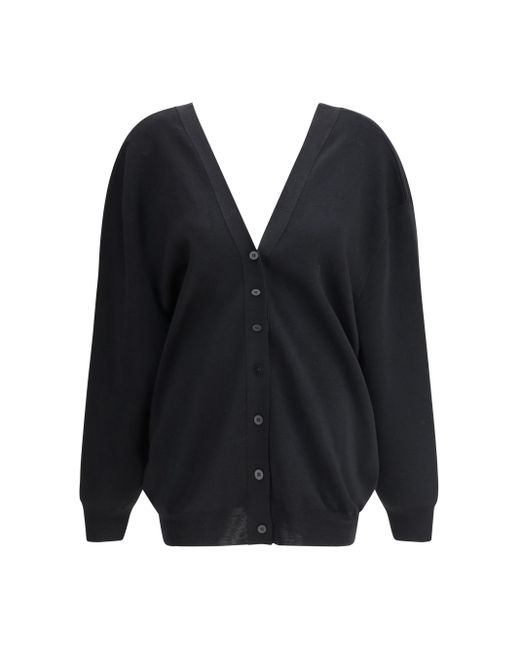 Cardigan V Double Side di Sa Su Phi in Blue