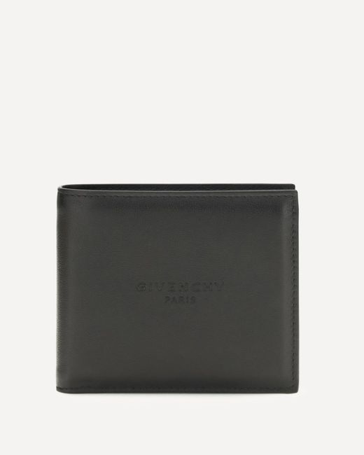Givenchy Black Bifold Leather Wallet for men