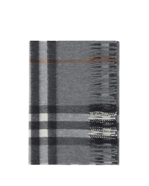 Burberry Scarf in Grey Lyst UK