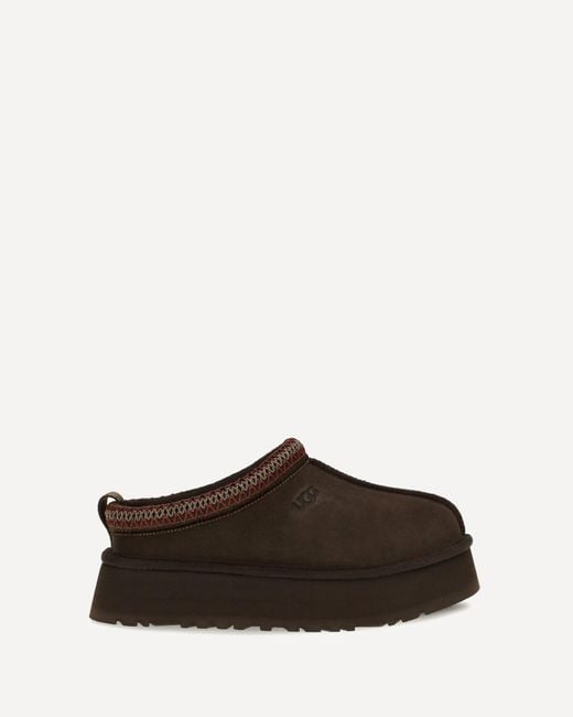 Ugg White Tazz Ii Suede Mules