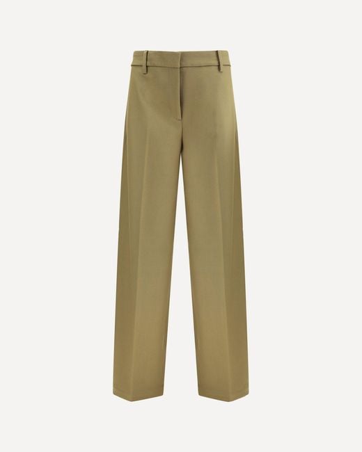 True Royal Green Virgin Wool Pants