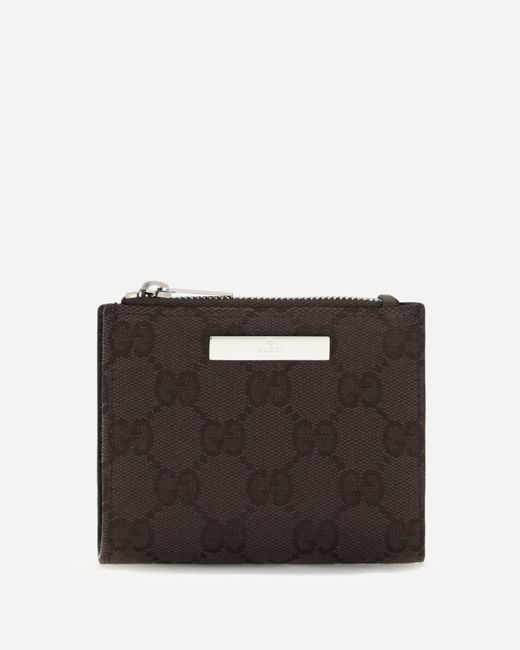 Gucci Black Small Wallet With Plaque