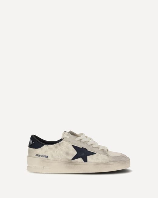 Golden Goose Deluxe Brand White Stardan Sneakers for men