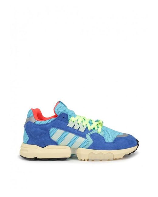 Adidas Blue Zx Torsion Sneakers for men