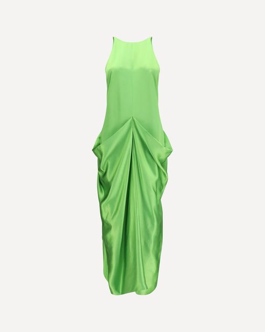 Khaite Green Kent Dress