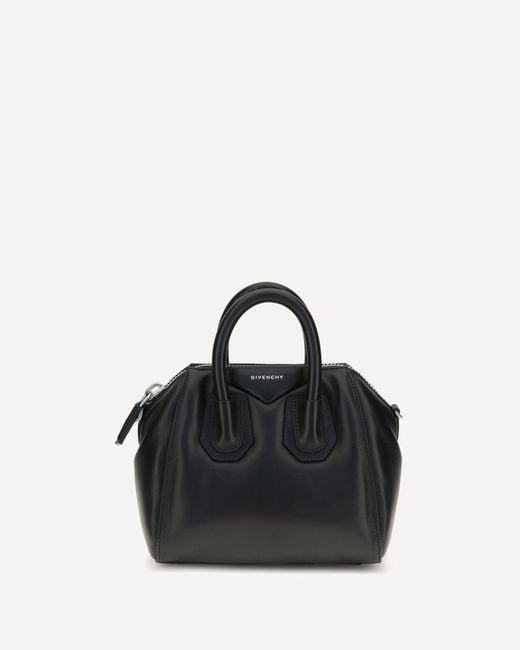 Givenchy Black Antigona Bomber Mini Handbag