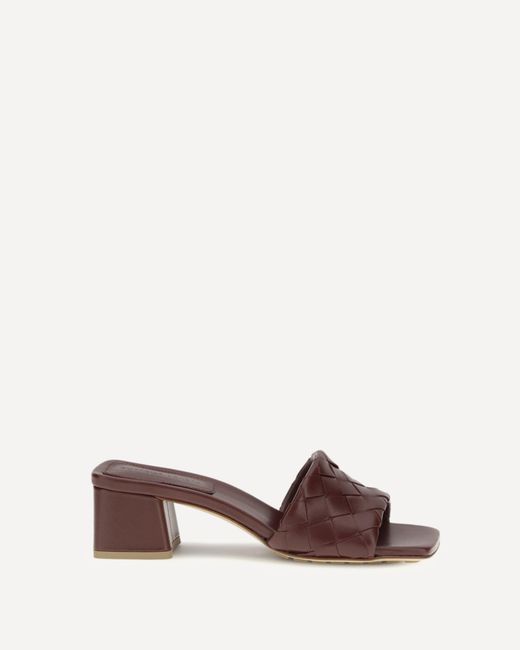 Bottega Veneta Brown Parco Mules
