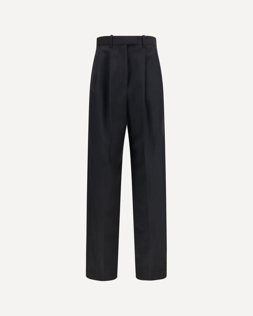 Givenchy Blue Double-Pleat Pants