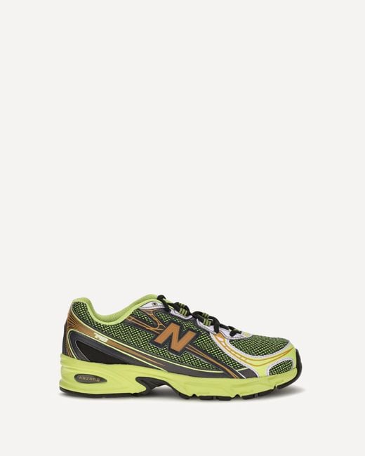 New Balance Green 740 Sneakers