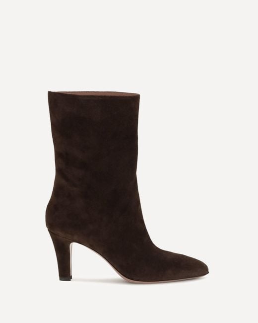 Paris Texas Black Elsa Suede Ankle Boots