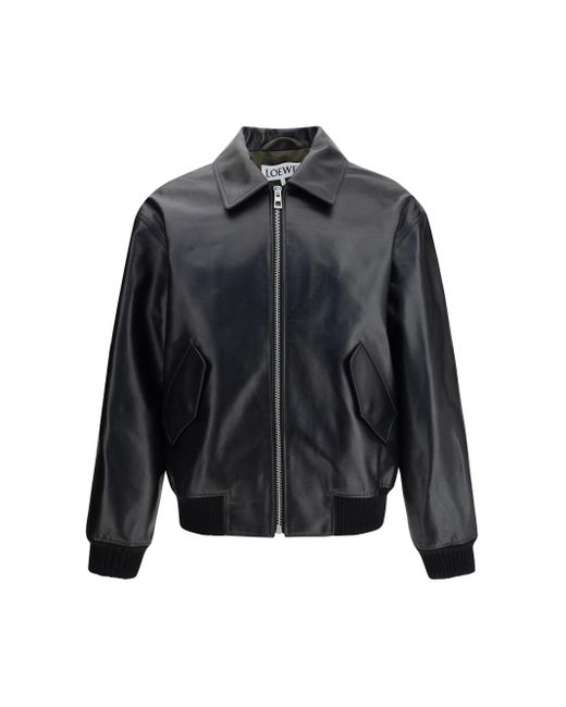 Loewe Blue Hybrid Jacket for men