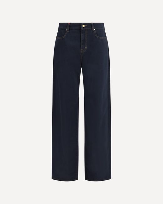 Max Mara Blue Baggy Pants
