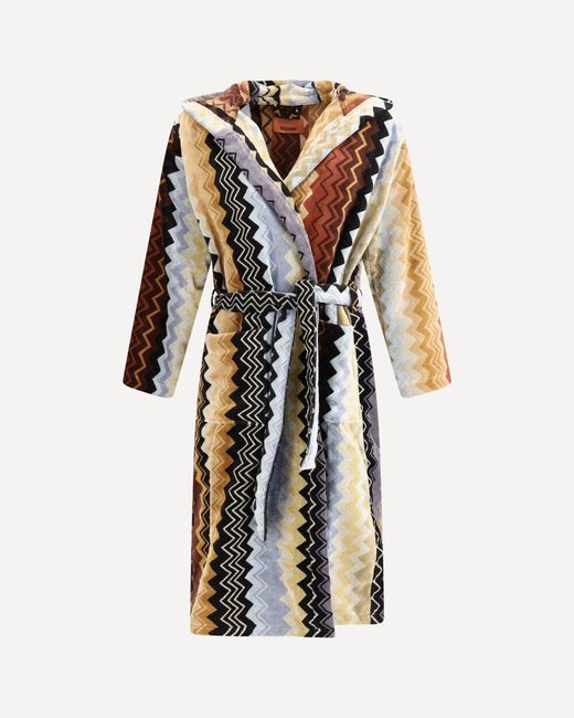 Missoni Multicolor Giacomo Hooded Bathrobe