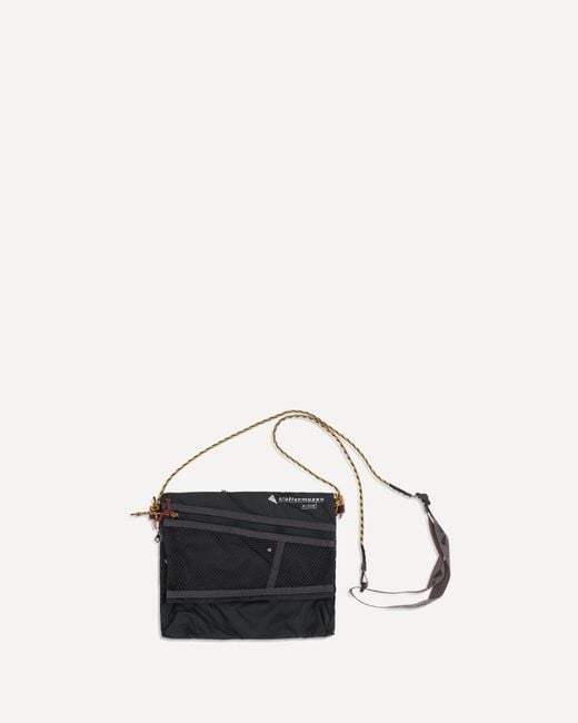 Klattermusen Gray Algir Foldover Crossbody Bag