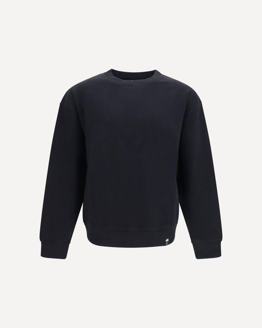 Palm Angels Blue Palm Tree Statement Sweatshirt for men