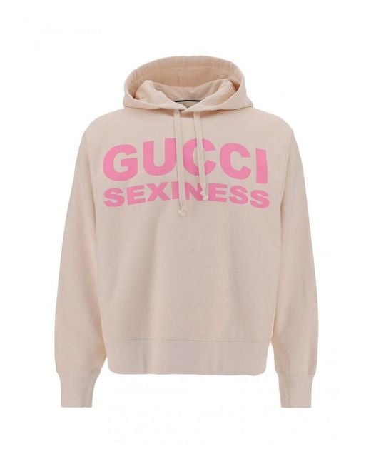 Gucci Pink Hoodie for men
