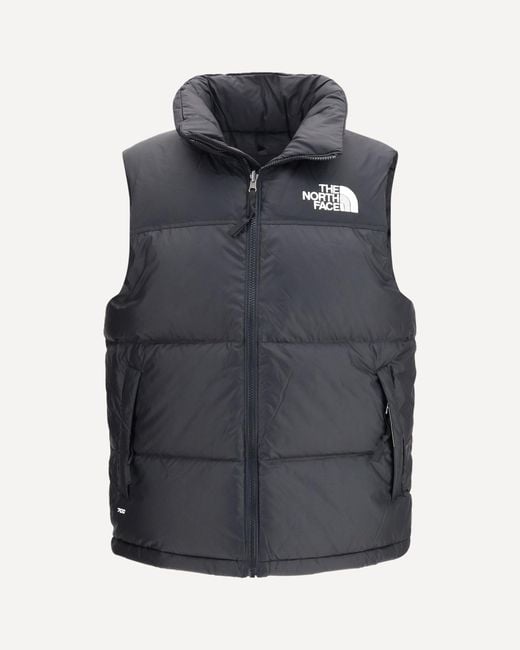 The North Face Gray 1996 Retro Nuptse Vest for men