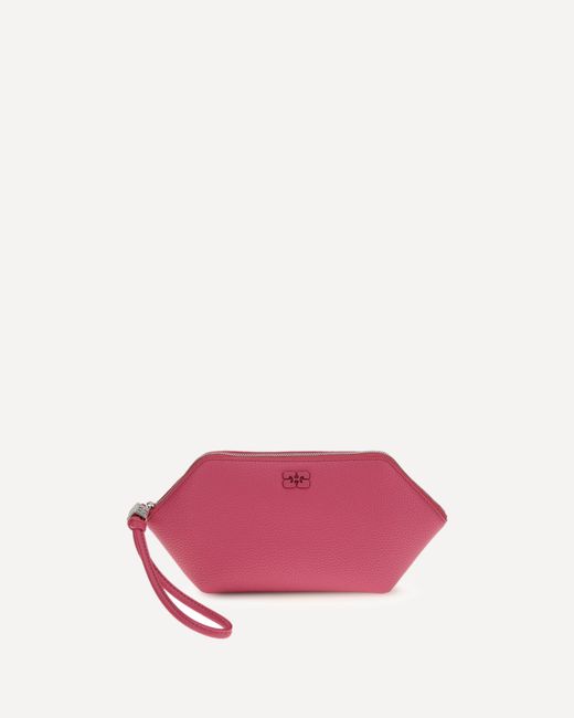Ganni Pink Bou Make Up Pouch