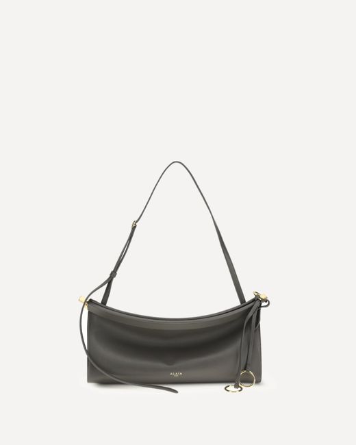 Alaïa Natural Le Click West Medium Shoulder Bag