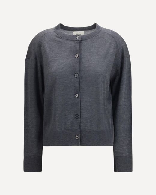 Loulou de Saison Blue Kita Cashmere Cardigan
