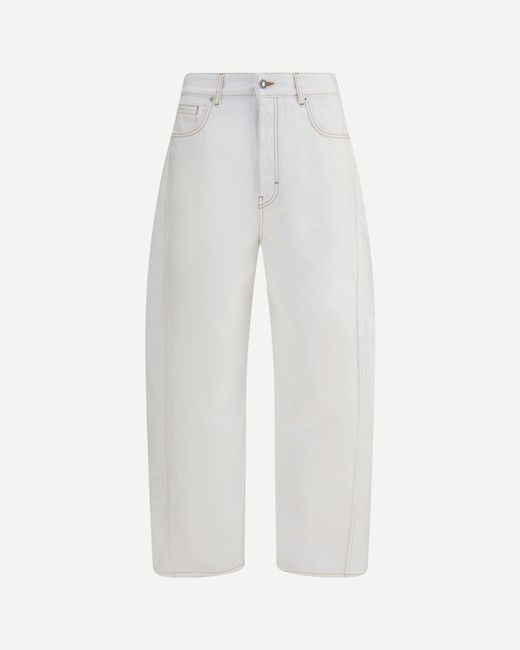 Givenchy White Couture Seam Jeans for men