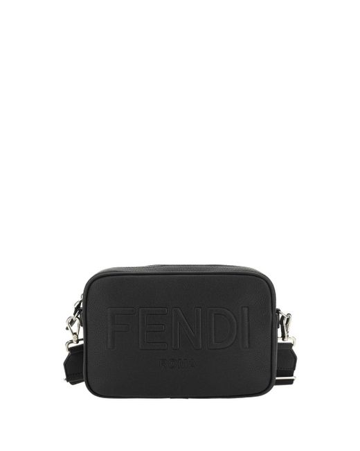 Fendi Camera Shoulder Bag in Black | Lyst