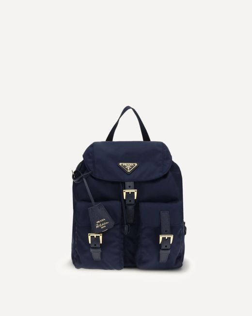 Prada Blue 1978 Re-Edition Backpack