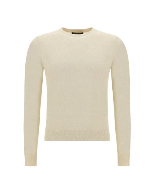 Loro Piana White Sweater for men