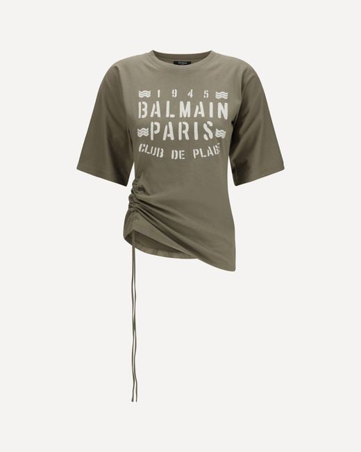 Balmain Green Club T-Shirt