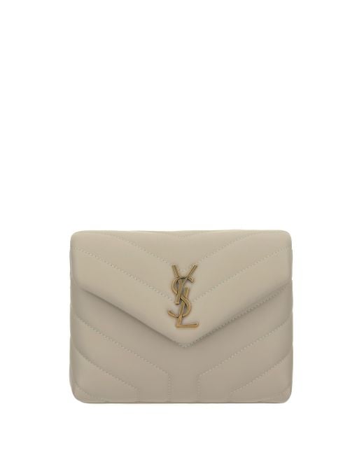 Saint Laurent White Mini Shoulder Bag