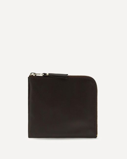 Comme des Garçons Black Leather Wallet for men