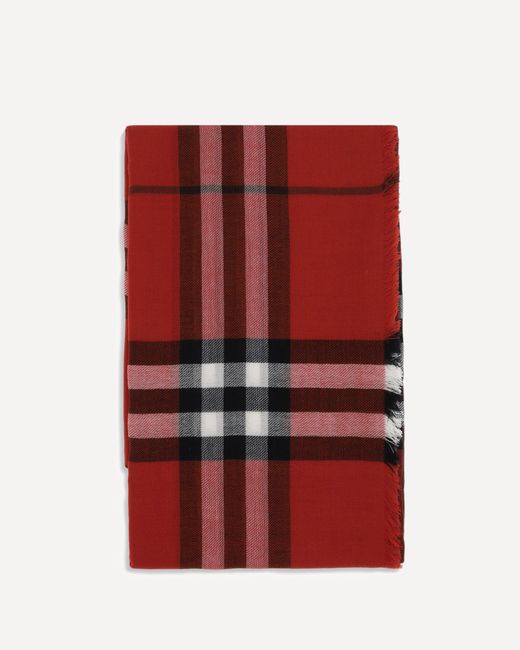 Sciarpa Ampia di Burberry in Red