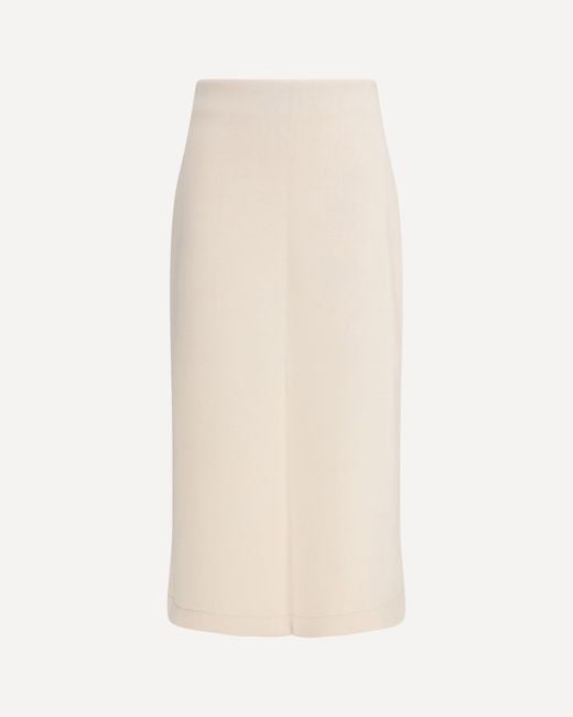 Fabiana Filippi White Midi Skirt