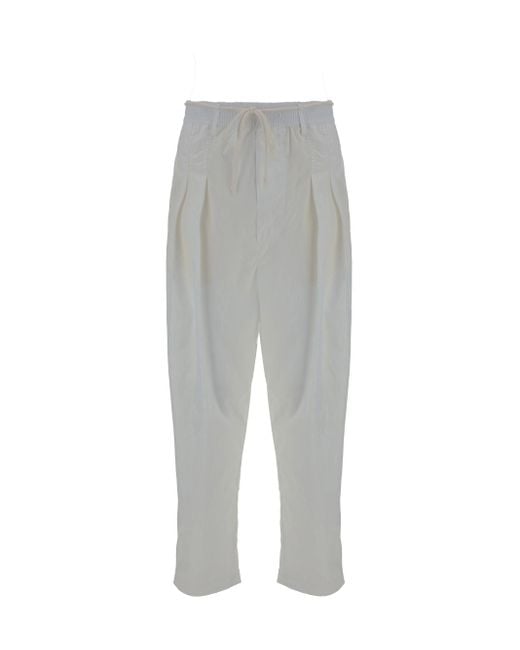 Mordecai Gray Drawstring Pants for men